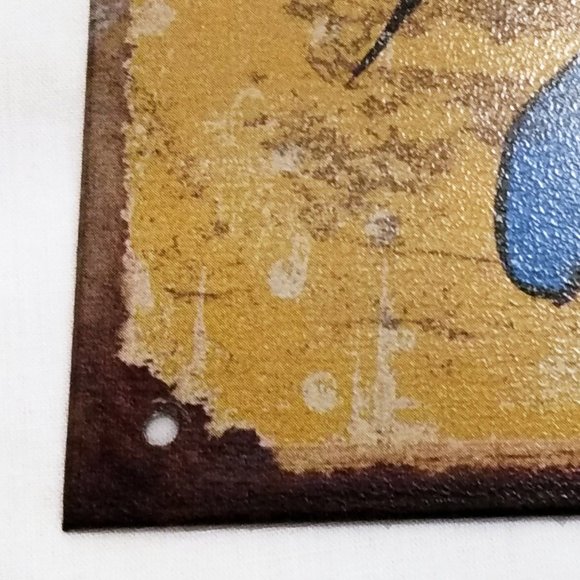 Batman Retro Print On Metal-16" x 12.5" - Picture 4 of 8